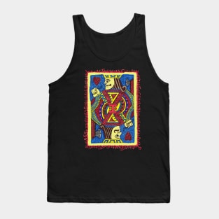 Jack Of Hearts Drawing Tank Top